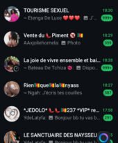 Groupes WhatsApp des libertines mature